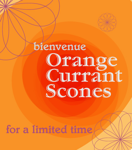 Orange Current Scone