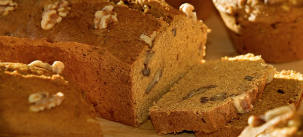 Pumpkin Walnut Bread and Muffins