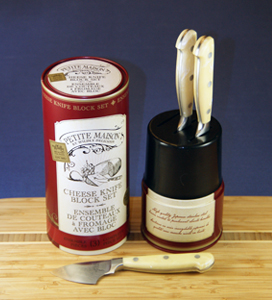 set Set Knife maison  Maison petite cheese Petite knife Cheese Block
